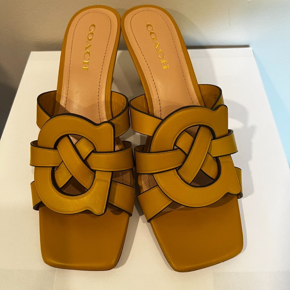 Coach Tillie-Dark Yellow/Mustard-Sandal-10